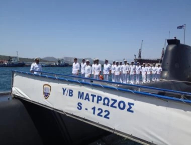 Το ΠΝ έστειλε το υποβρύχιο S-122 «ΜΑΤΡΩΖΟΣ» στην πολυεθνική άσκηση «SMEREX 2018» (φωτό)